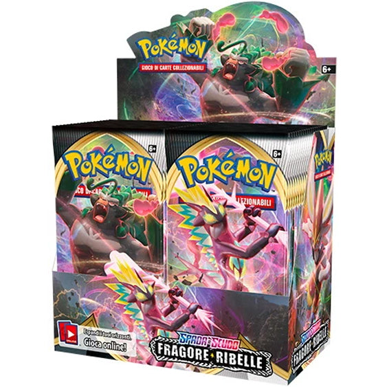 Bustina Pokémon Spada e Scudo – Fragore Ribelle 2020 – 10 Carte – ITA