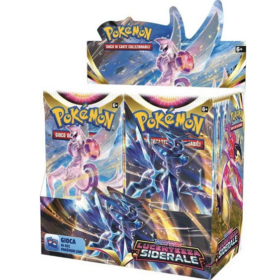 Bustina Pokémon Spada e Scudo – Lucentezza Siderale 2022 – 10 Carte – ITA