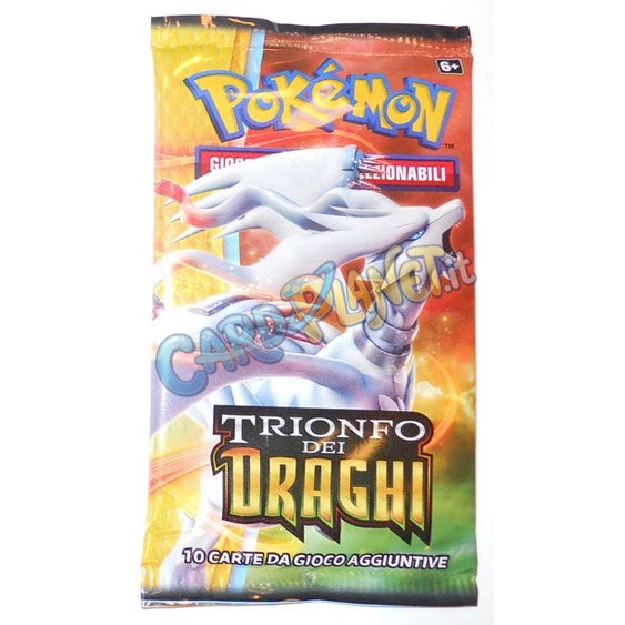 Bustina Pokémon Sole e Luna – Trionfo dei Draghi 2018 – 10 Carte – ITA