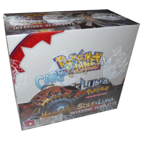 Bustina Pokémon Sole e Luna – Invasione Scarlatta 2017 – 10 Carte – ITA