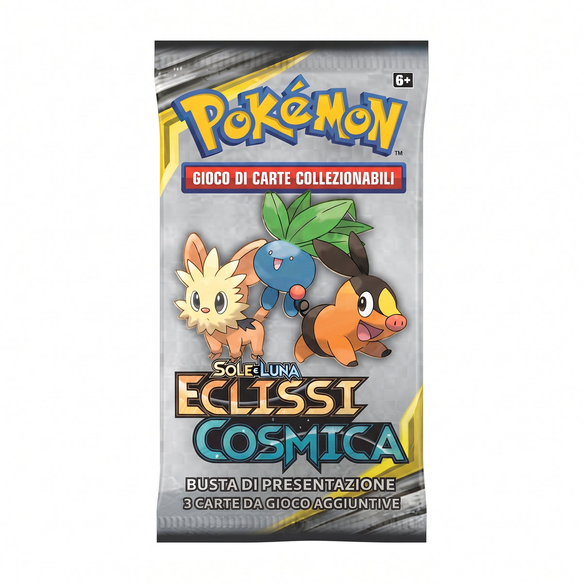 Bustina Pokémon Sole e Luna – Eclissi Cosmica 2019 – Busta di Presentazione 3 Carte – ITA