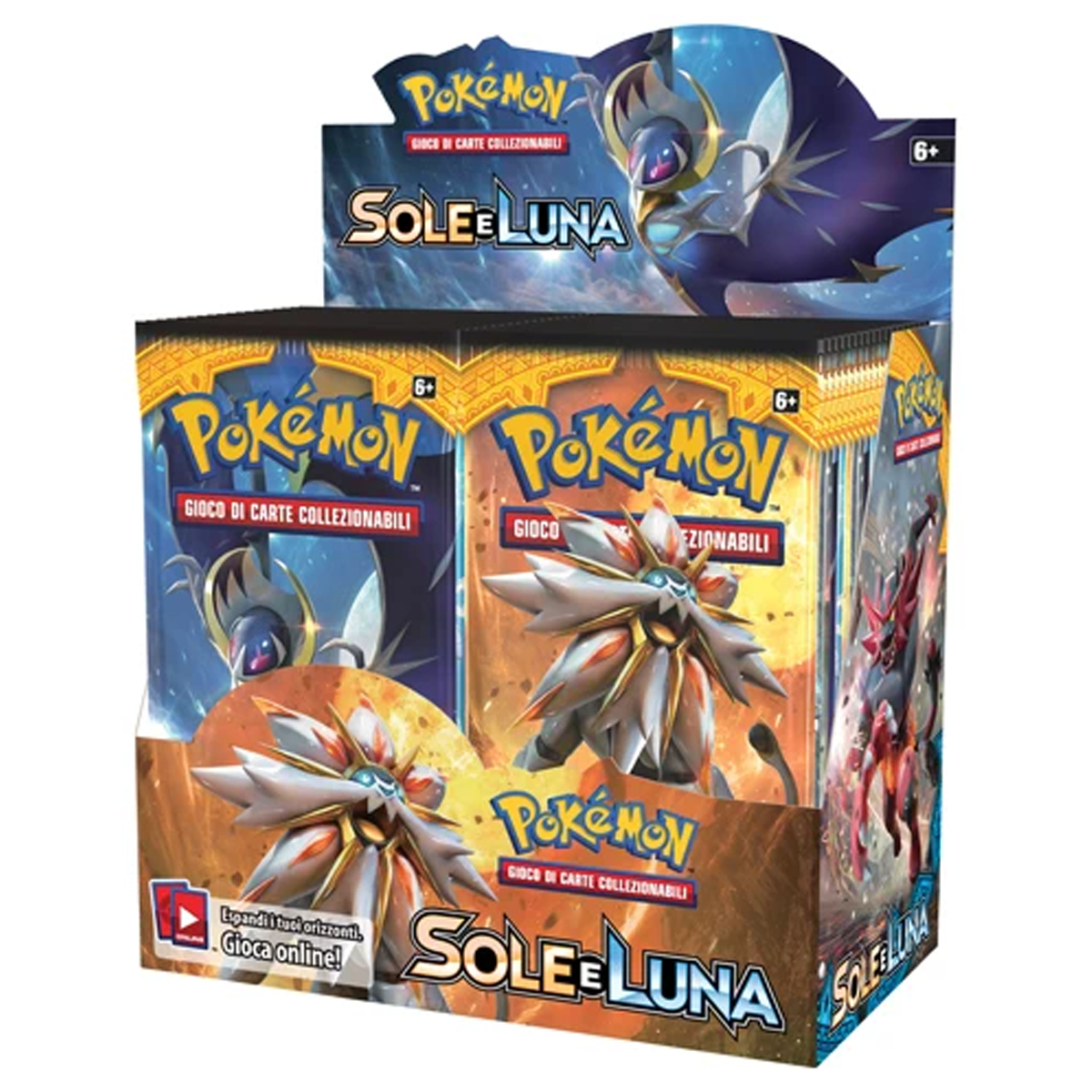 Pokémon Sole e Luna 2017 – Bustina singola sigillata da 10 carte in italiano