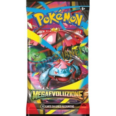 Megaevoluzione - Bustina da 10 Carte (ITA) - 2025