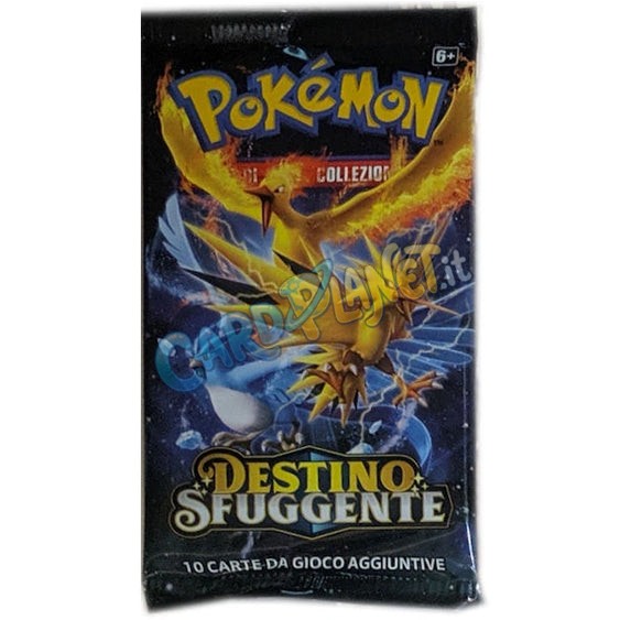 Bustina Pokémon Sole e Luna – Destino Sfuggente 2019 – 10 Carte – ITA