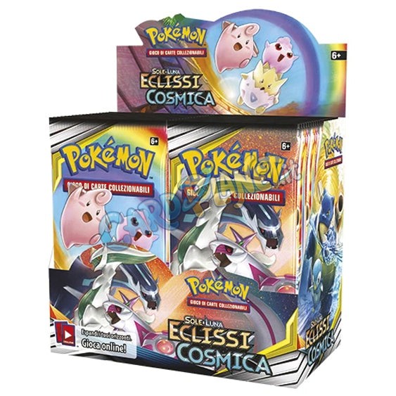 Bustina Pokémon Sole e Luna – Eclissi Cosmica 2019 – 10 Carte – ITA