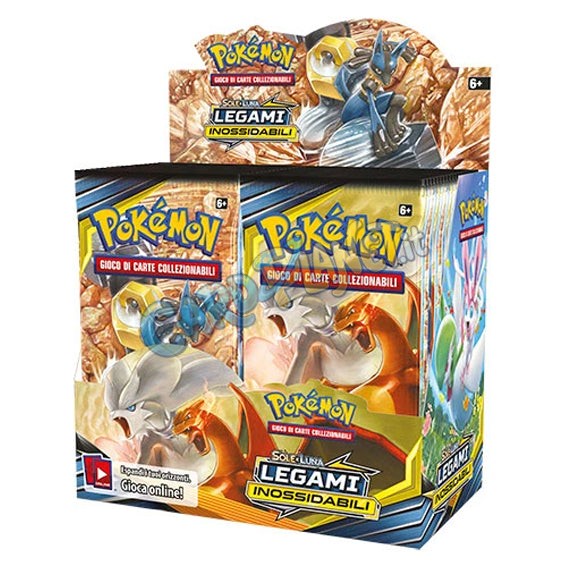 Bustina Pokémon Sole e Luna – Legami Inossidabili 2019 – 10 Carte – ITA