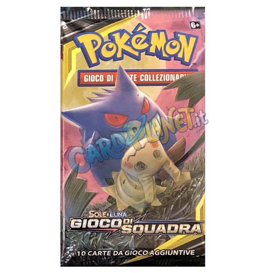 Bustina Pokémon Sole e Luna – Gioco di Squadra 2019 – 10 Carte – ITA