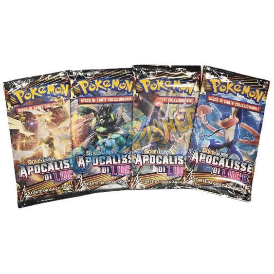 Bustina Pokémon Sole e Luna – Apocalisse di Luce 2018 – 10 Carte – ITA