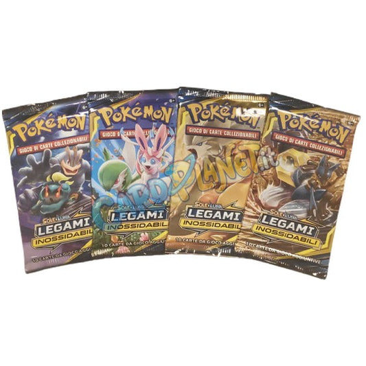 Bustina Pokémon Sole e Luna – Legami Inossidabili 2019 – 10 Carte – ITA