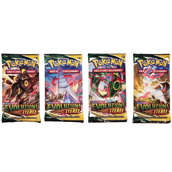 Pokémon Schwert & Schild – Drachenwandel Boosterpack 2021 – 10 Karten – ITA