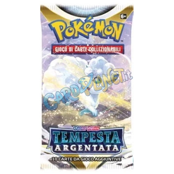 Bustina Pokémon Spada e Scudo – Tempesta Argentata 2022 – 10 Carte – ITA