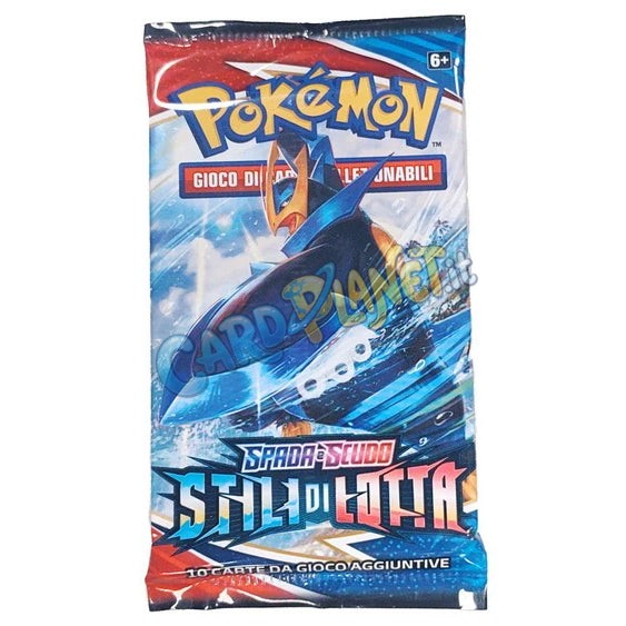 Bustina Pokémon Spada e Scudo – Stili di Lotta 2021 – 10 Carte – ITA