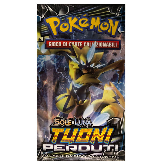 Bustina Pokémon Sole e Luna – Tuoni Perduti 2018 – 10 Carte – ITA