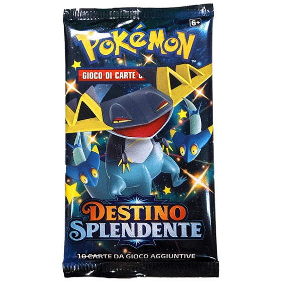 Bustina Pokémon Spada e Scudo – Destino Splendente 2021 – 10 Carte – ITA
