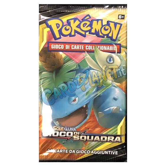 Bustina Pokémon Sole e Luna – Gioco di Squadra 2019 – 10 Carte – ITA