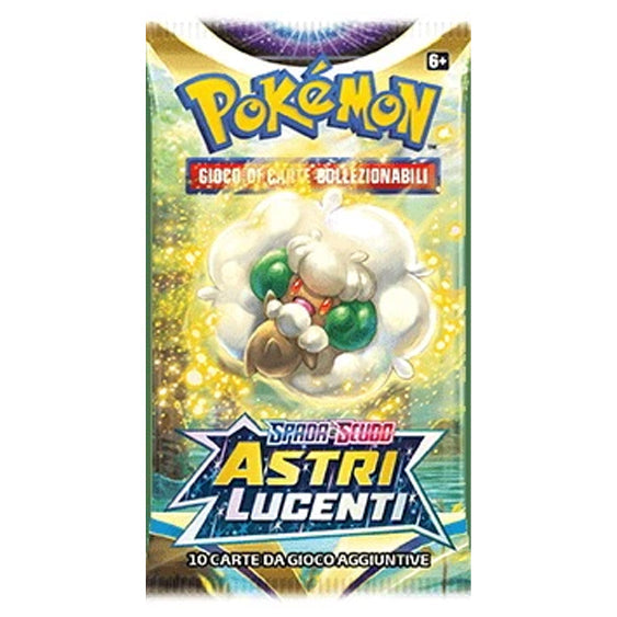 Bustina Pokémon Spada e Scudo – Astri Lucenti 2022 – 10 Carte – ITA