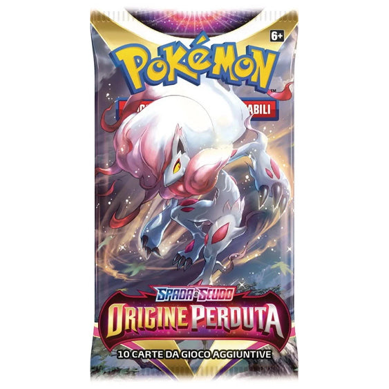 Bustina Pokémon Spada e Scudo – Origine Perduta 2022 – 10 Carte – ITA