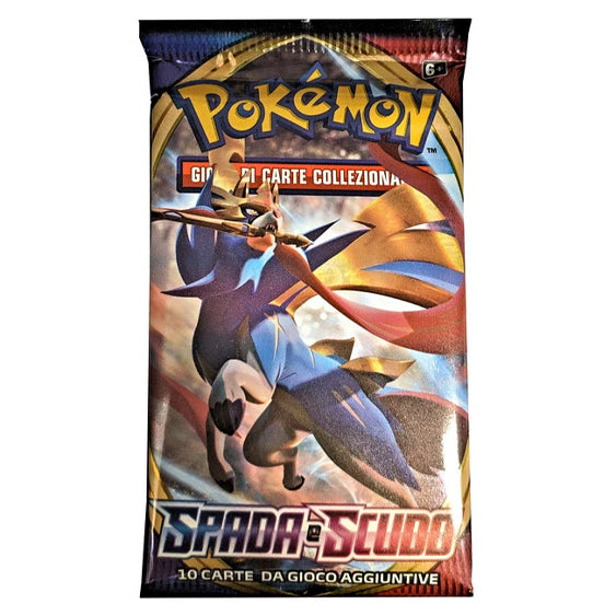 Bustina Pokémon Spada e Scudo 2020 – 10 Carte – ITA