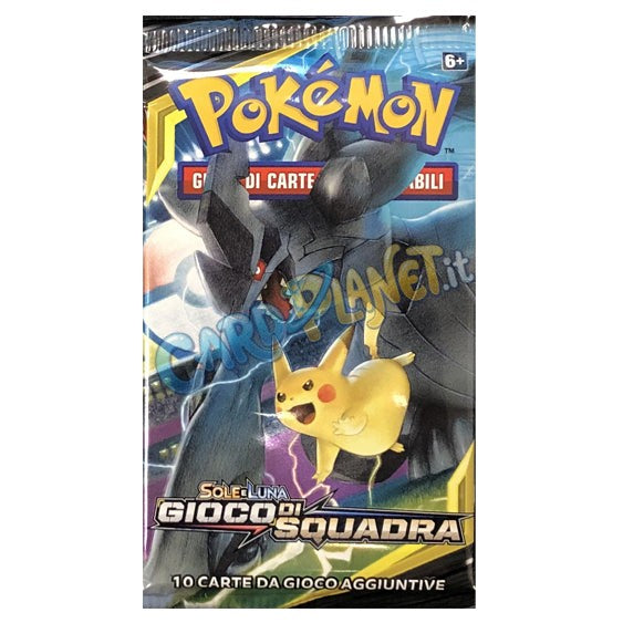 Bustina Pokémon Sole e Luna – Gioco di Squadra 2019 – 10 Carte – ITA