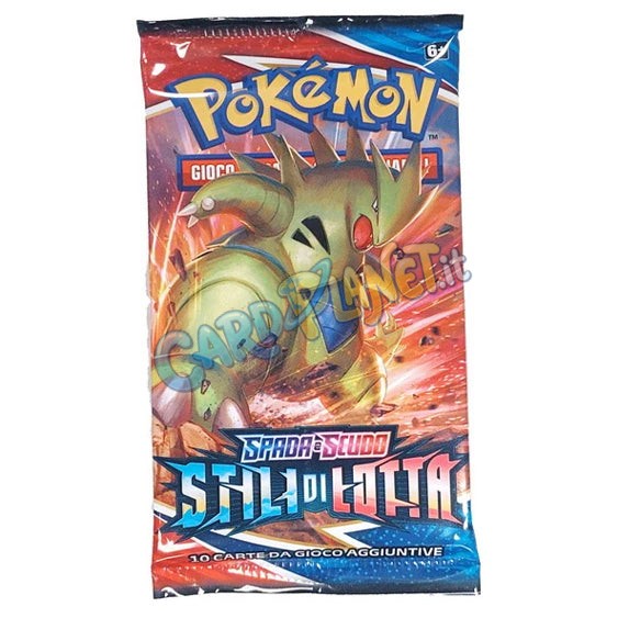 Bustina Pokémon Spada e Scudo – Stili di Lotta 2021 – 10 Carte – ITA