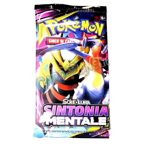 Bustina Pokémon Sole e Luna – Sintonia Mentale 2019 – 10 Carte – ITA