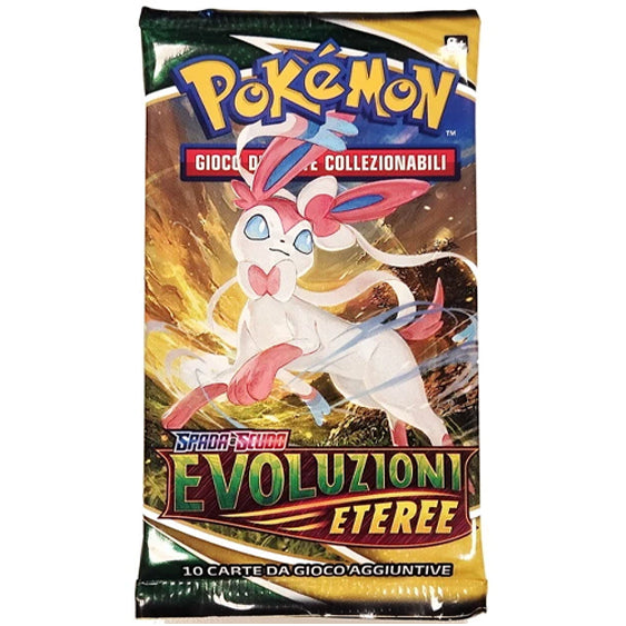 Pokémon Schwert & Schild – Drachenwandel Boosterpack 2021 – 10 Karten – ITA