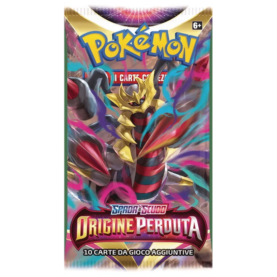 Bustina Pokémon Spada e Scudo – Origine Perduta 2022 – 10 Carte – ITA
