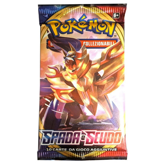 Bustina Pokémon Spada e Scudo 2020 – 10 Carte – ITA
