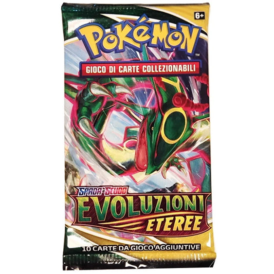 Pokémon Schwert & Schild – Drachenwandel Boosterpack 2021 – 10 Karten – ITA