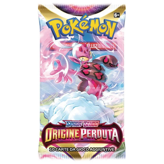 Bustina Pokémon Spada e Scudo – Origine Perduta 2022 – 10 Carte – ITA