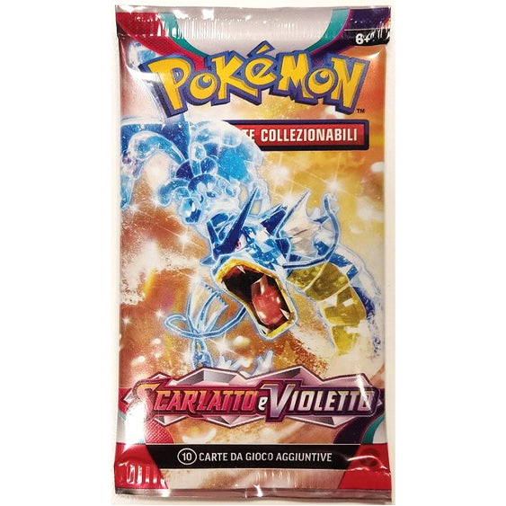 Bustina Pokémon Scarlatto e Violetto 2023 – 10 Carte + 1 Energia Base – ITA