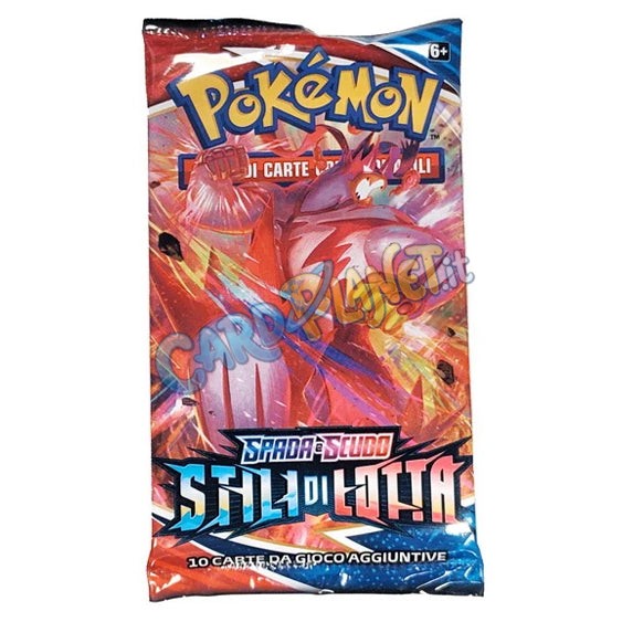 Bustina Pokémon Spada e Scudo – Stili di Lotta 2021 – 10 Carte – ITA