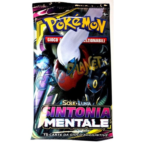 Bustina Pokémon Sole e Luna – Sintonia Mentale 2019 – 10 Carte – ITA