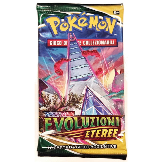 Pokémon Schwert & Schild – Drachenwandel Boosterpack 2021 – 10 Karten – ITA