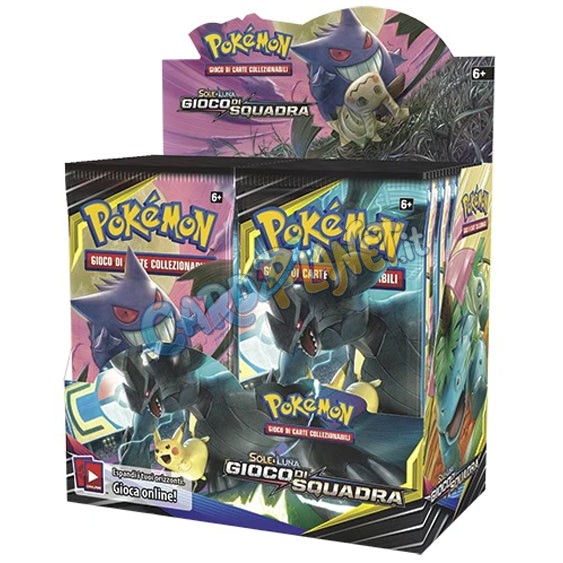 Bustina Pokémon Sole e Luna – Gioco di Squadra 2019 – 10 Carte – ITA