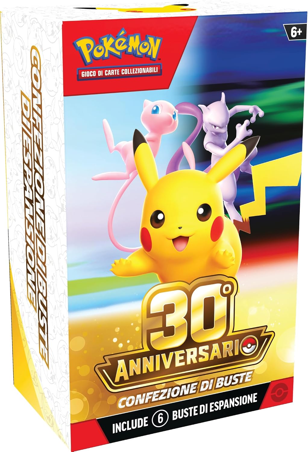 Bustina Sigillata Pokémon 30° Anniversario 2026 – 5 Carte Olografiche + 1 Energia – ITA