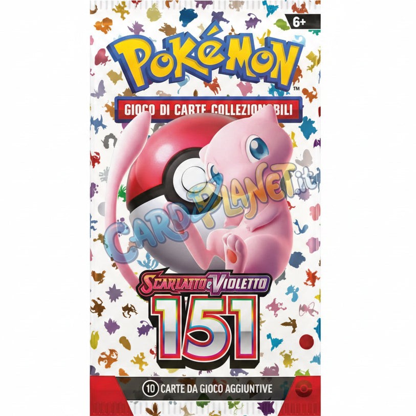 Scarlatto & Violetto: 151 - Bustina da 10 Carte (ITA) - 2023
