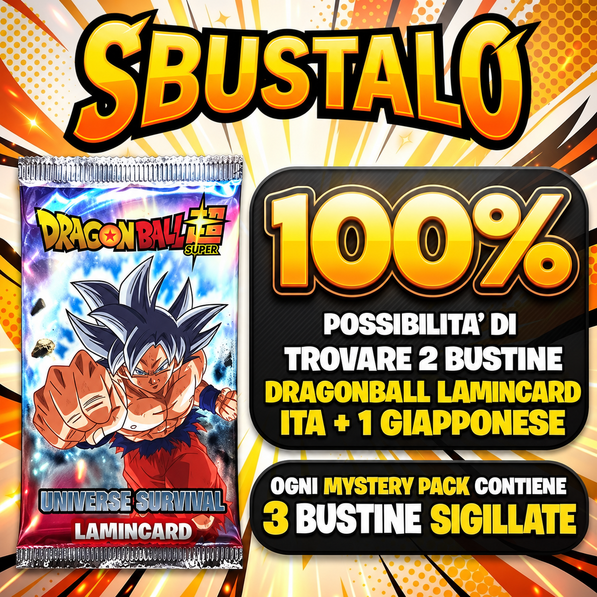 Mystery Pack Dragon Ball | Sbustalo