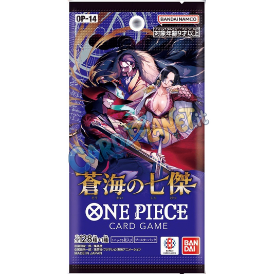 One Piece Card Game: The Azure Sea’s Seven Booster Pack OP14 (JAP)