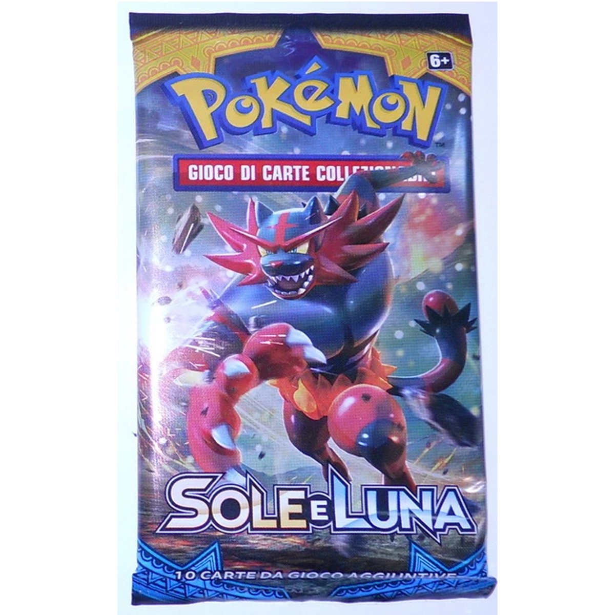 Pokémon Sole e Luna 2017 – Bustina singola sigillata da 10 carte in italiano