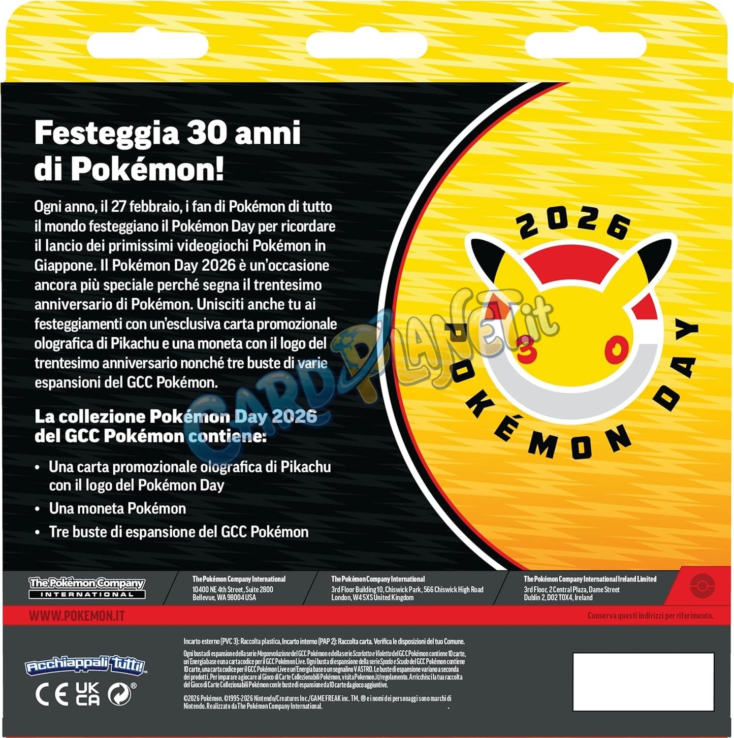 Collezione Pokémon Day 2026- in Italiano
